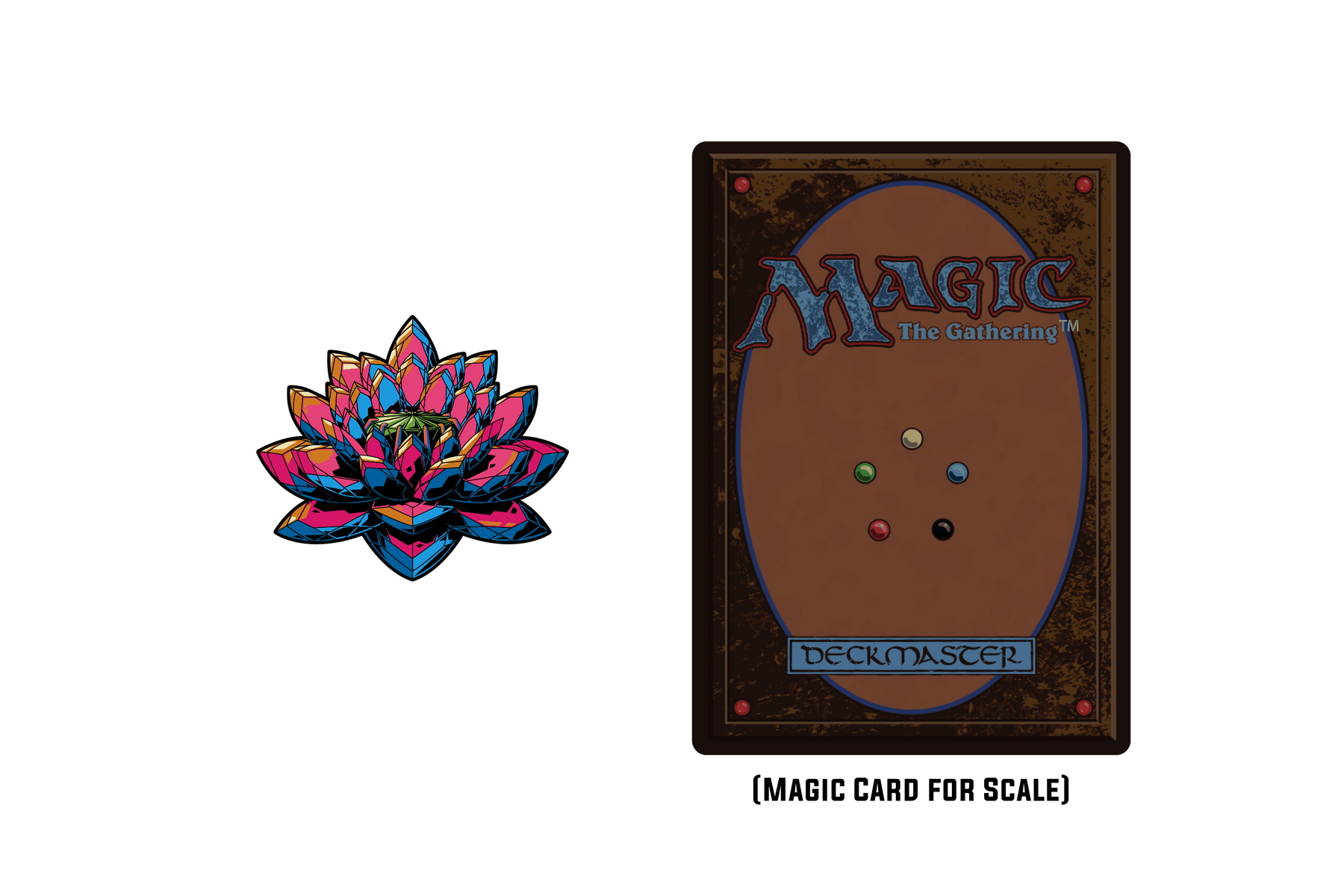 Magic: The Gathering - Jeweled Lotus Pin – Pinfinity - Augmented