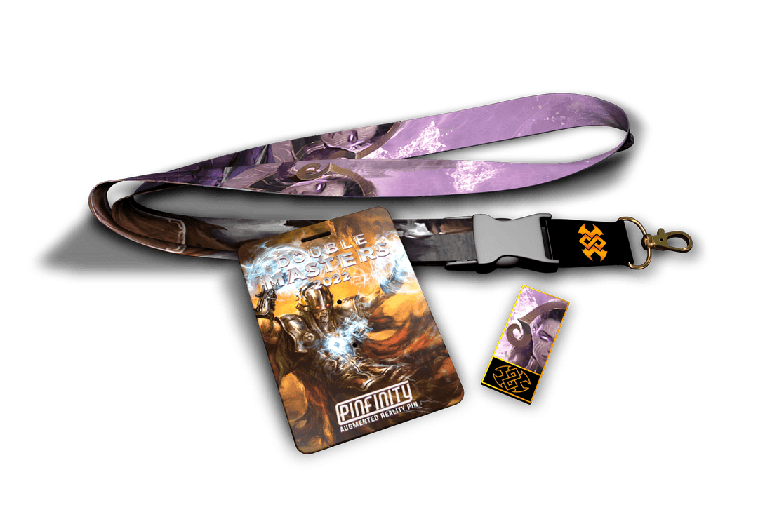 Magic: the Gathering - Liliana Pin and Lanyard Set - Pinfinity - Augmented Reality Collectible Pins