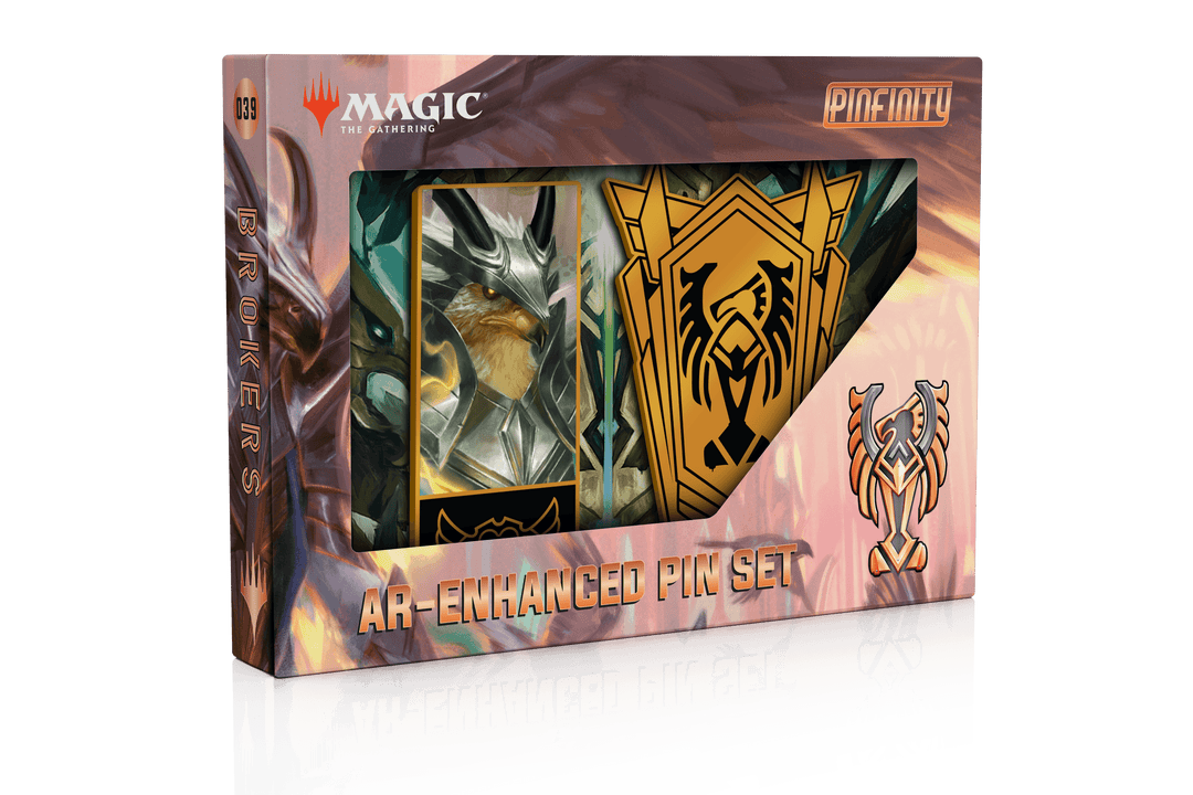 Magic: The Gathering - Limited Edition: Brokers Pin Set - Pinfinity - Augmented Reality Collectible Pins