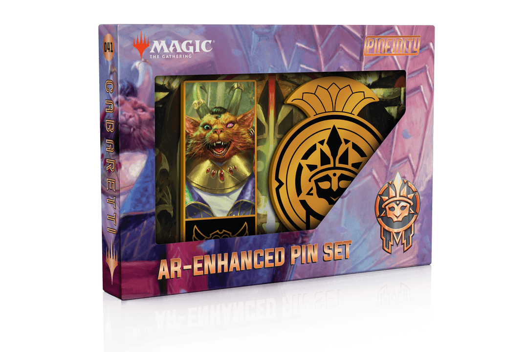 Magic: The Gathering - Limited Edition: Cabaretti Pin Set - Pinfinity - Augmented Reality Collectible Pins