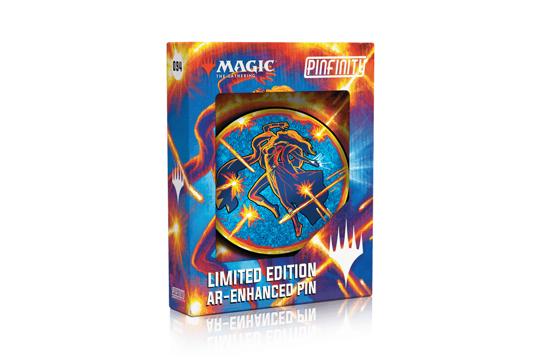 Magic: The Gathering - Limited Edition: Force of Negation Glitter Variant - Pinfinity - Augmented Reality Collectible Pins