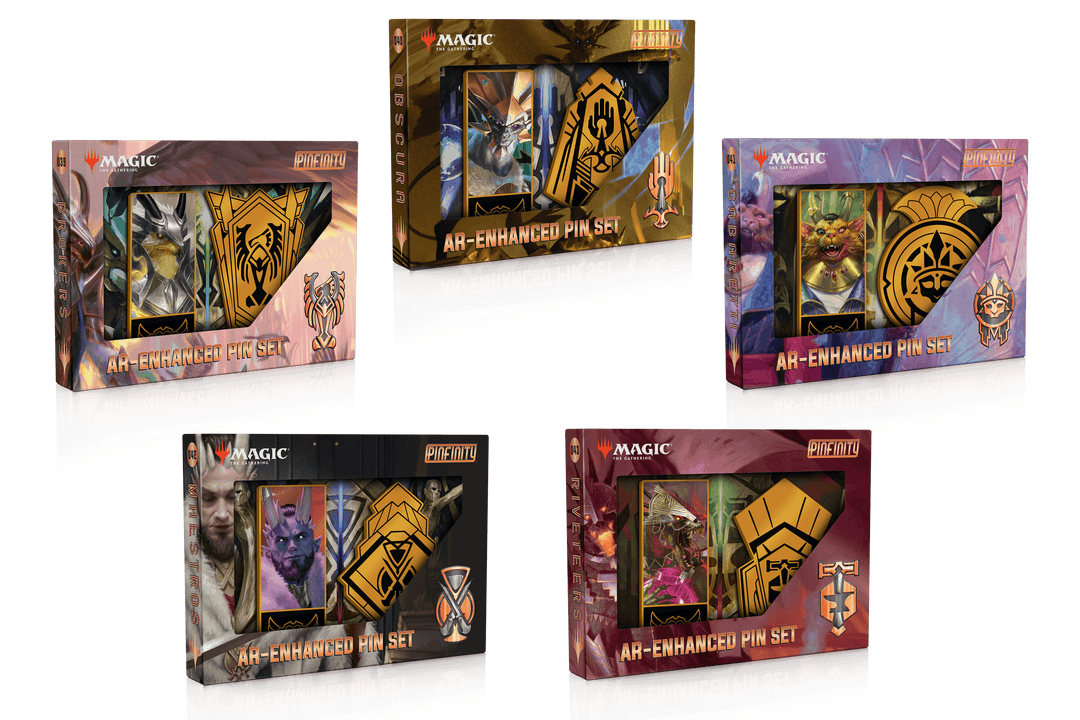 Magic: The Gathering - Limited Edition: New Capenna Family Bundle - Pinfinity - Augmented Reality Collectible Pins