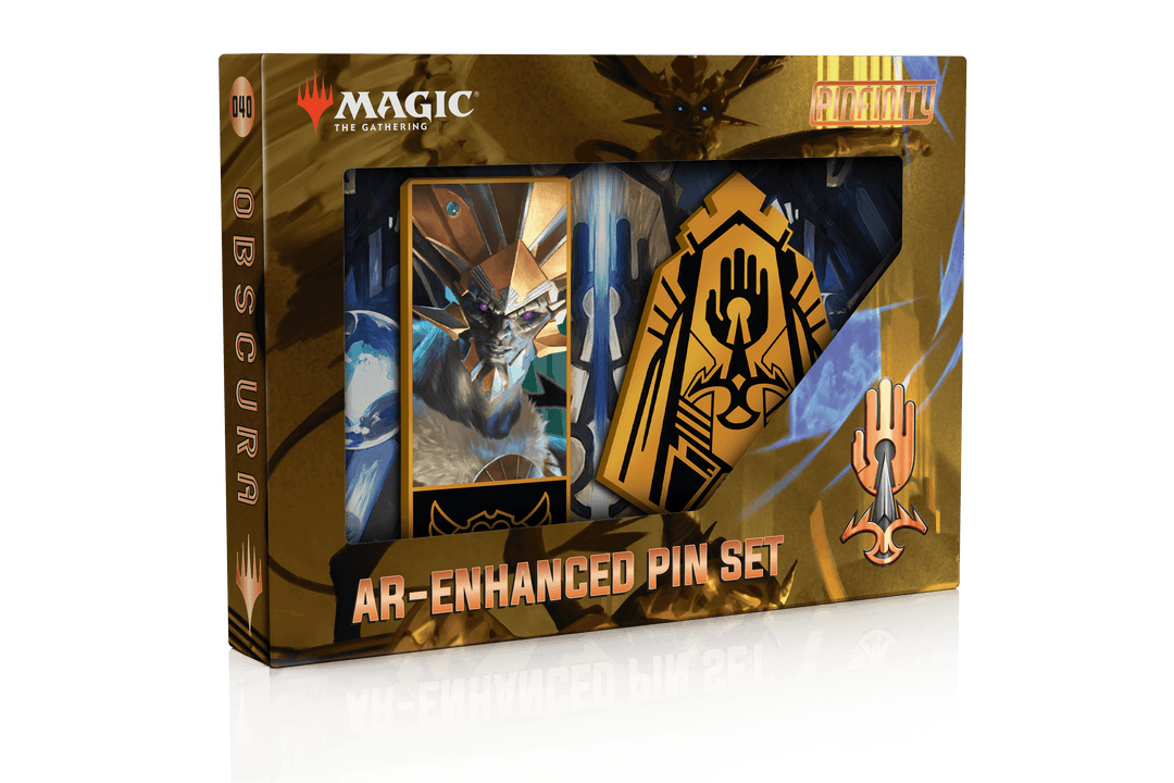 Magic: The Gathering - Limited Edition: Obscura Pin Set - Pinfinity - Augmented Reality Collectible Pins