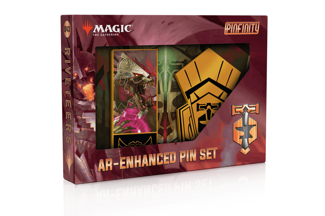 Magic: The Gathering - Limited Edition: Riveteers Pin Set - Pinfinity - Augmented Reality Collectible Pins