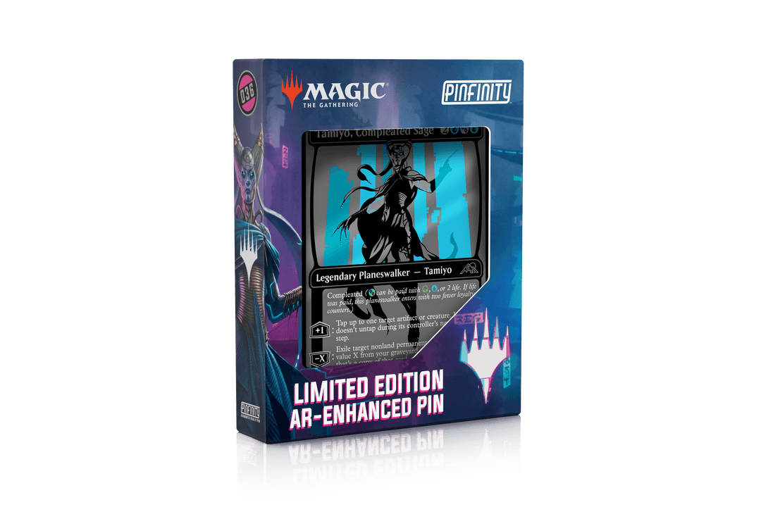 Magic: the Gathering - Limited Edition: Tamiyo, Compleated Sage - Pinfinity - Augmented Reality Collectible Pins