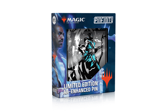Magic: the Gathering - Limited Edition: Teferi, Temporal Pilgrim Pin - Pinfinity - Augmented Reality Collectible Pins