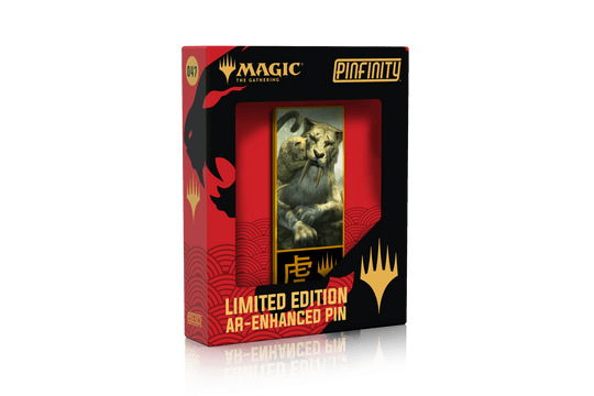 Magic: the Gathering - Limited Edition Temur Sabertooth - Pinfinity - Augmented Reality Collectible Pins