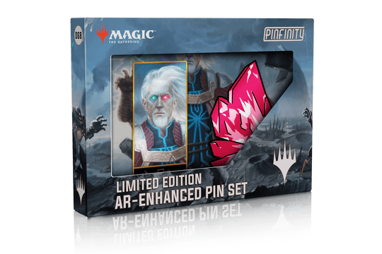 Magic: the Gathering - Limited Edition: Urza and Mightstone Pin Set - Pinfinity - Augmented Reality Collectible Pins