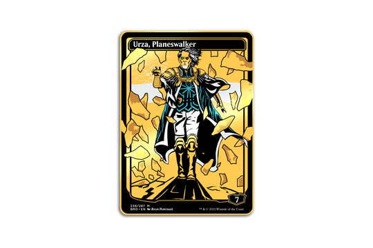 Magic: the Gathering - Limited Edition: Urza Planeswalker XL Pin - Pinfinity - Augmented Reality Collectible Pins