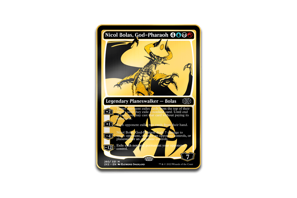 Magic: the Gathering - Mythic Edition: Nicol Bolas, God-Pharaoh - Pinfinity - Augmented Reality Collectible Pins