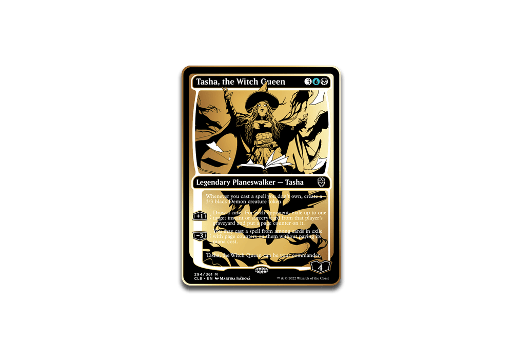 Magic: the Gathering - Mythic Edition: Tasha, the Witch Queen - Pinfinity - Augmented Reality Collectible Pins
