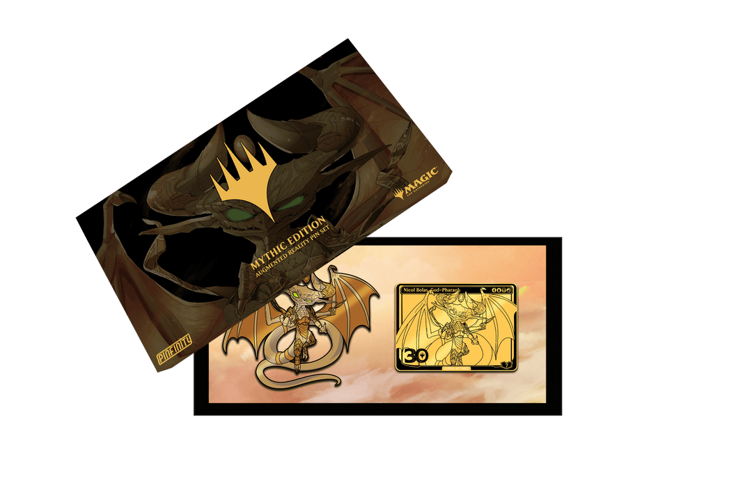 Magic: The Gathering - Mythic Edition XL Chibi Nicol Bolas Pin - Pinfinity - Augmented Reality Collectible Pins