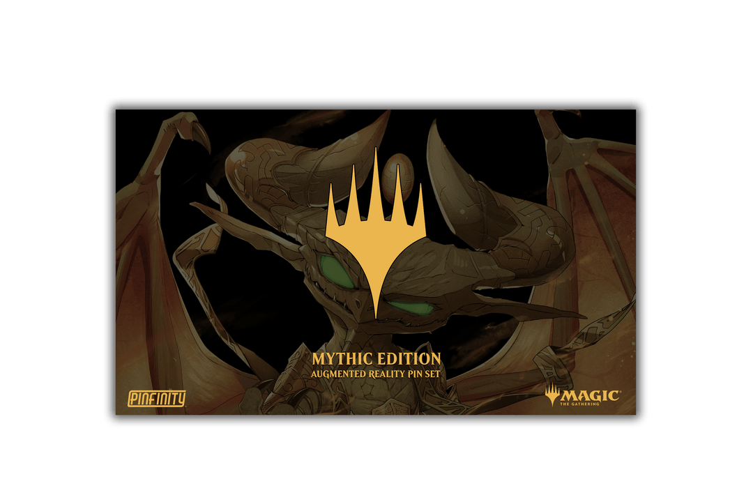 Magic: The Gathering - Mythic Edition XL Chibi Nicol Bolas Pin - Pinfinity - Augmented Reality Collectible Pins