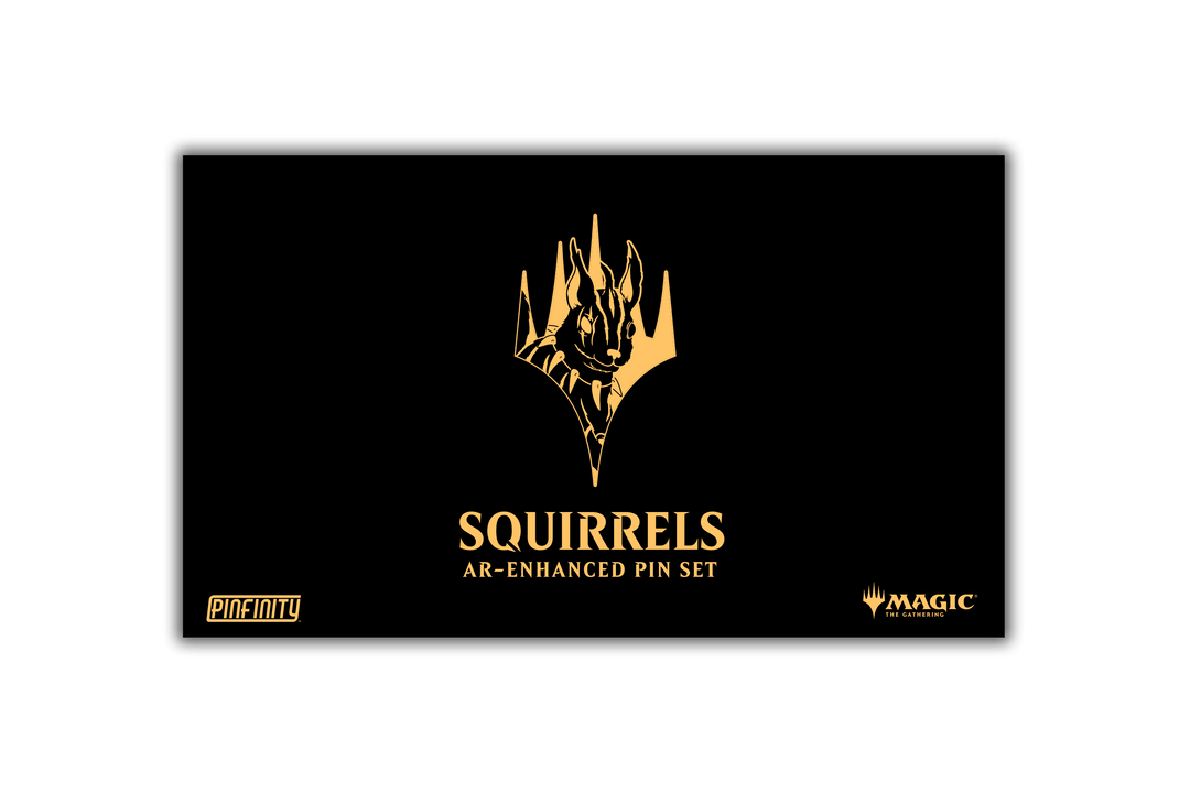 Magic: The Gathering - The Squirrels Collection AR Pin Set - Pinfinity - Augmented Reality Collectible Pins