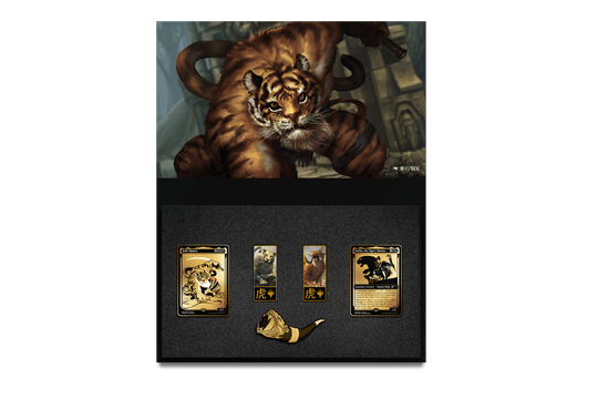 Magic: the Gathering - Year of the Tiger Pin Set - Pinfinity - Augmented Reality Collectible Pins