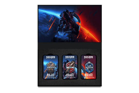 Mass Effect Limited Edition Leviathan AR Pin Set - Pinfinity - Augmented Reality Collectible Pins