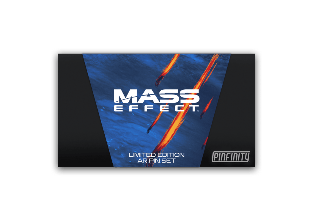 Mass Effect Limited Edition Leviathan AR Pin Set - Pinfinity - Augmented Reality Collectible Pins