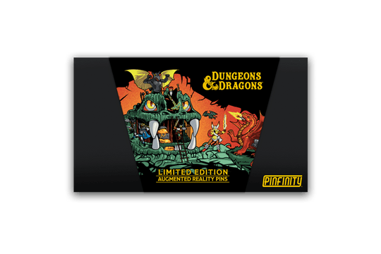 Pinfinity+ 2022 Dungeons and Dragons Retro Toys - Pinfinity - Augmented Reality Collectible Pins
