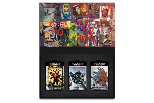 Pinfinity+ Magic: the Gathering - March of the Machine Pin Set - Pinfinity - Augmented Reality Collectible Pins