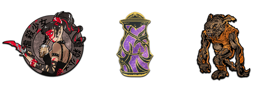 Pinfinity+ Magic: The Gathering - The Black Collection Set - Pinfinity - Augmented Reality Collectible Pins