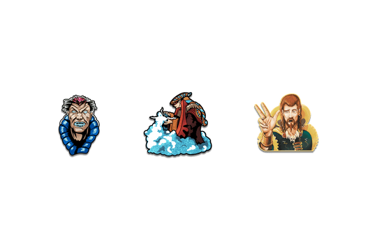 Pinfinity+ Magic: The Gathering - The Blue Collection AR Pin Set - Pinfinity - Augmented Reality Collectible Pins