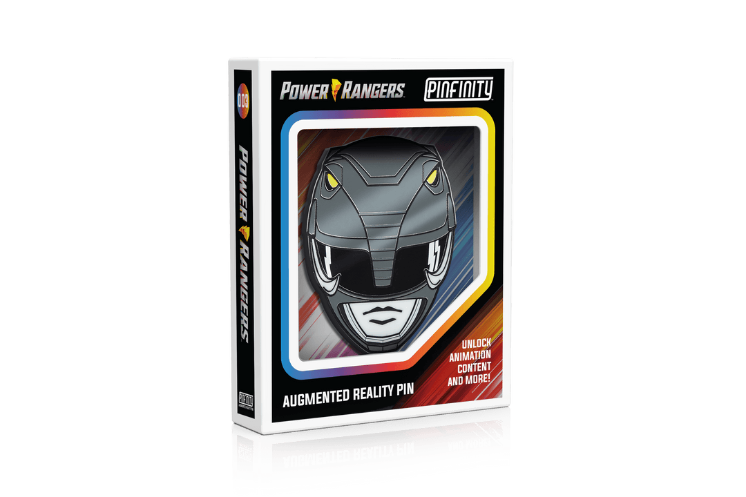 Power Rangers - Black Ranger - Pinfinity - Augmented Reality Collectible Pins