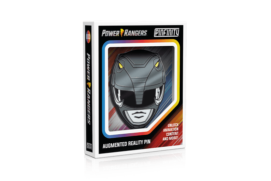 Power Rangers - Black Ranger - Pinfinity - Augmented Reality Collectible Pins