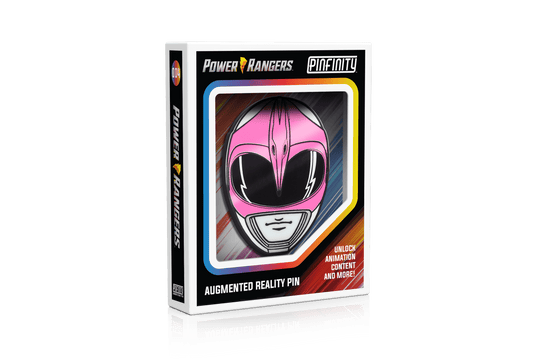Power Rangers - Pink Ranger - Pinfinity - Augmented Reality Collectible Pins