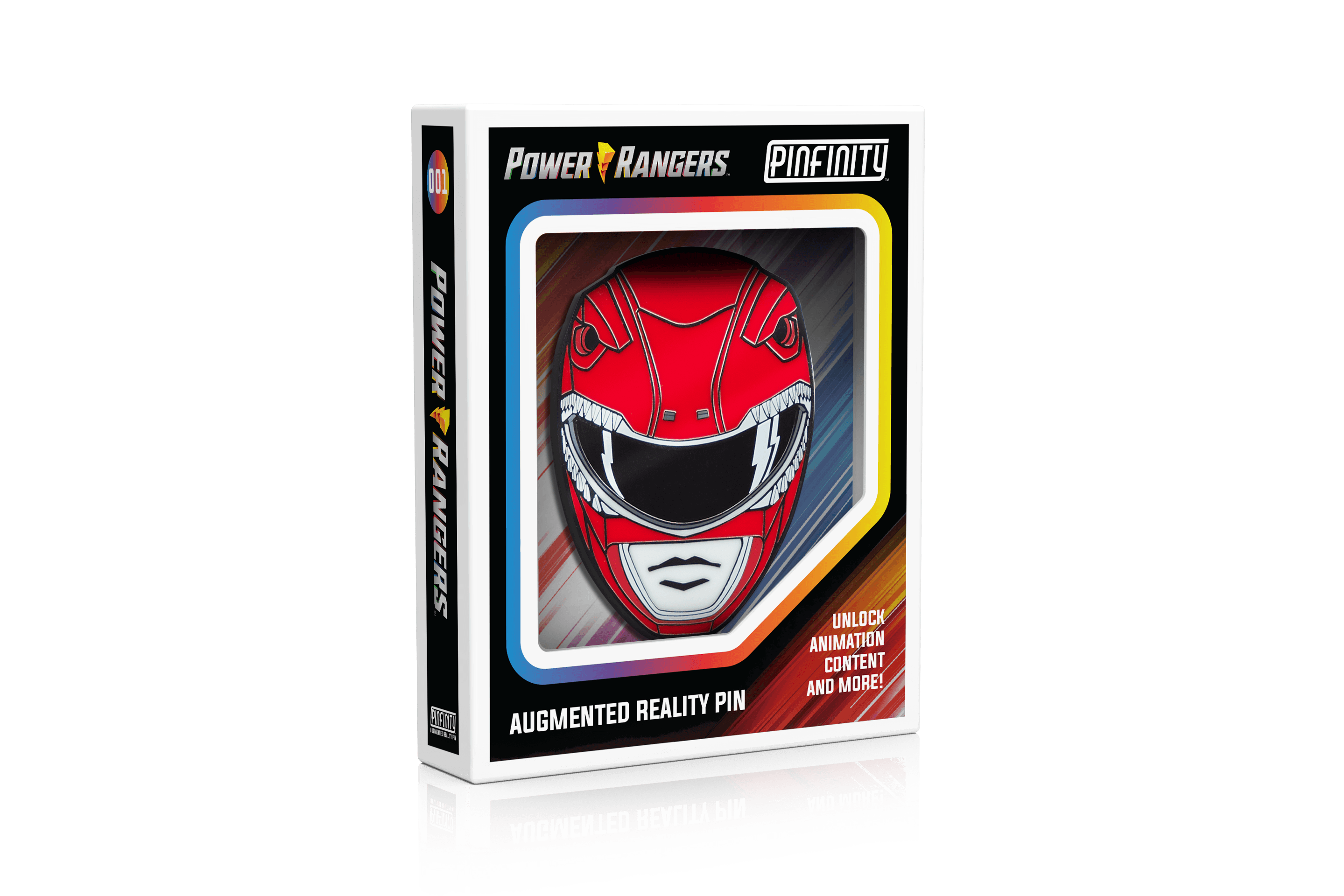 Power Rangers - Red Ranger – Pinfinity - Augmented Reality Collectible Pins