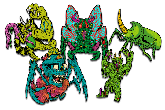 Secret Lair: Buggin Out AR Pins - Pinfinity - Augmented Reality Collectible Pins