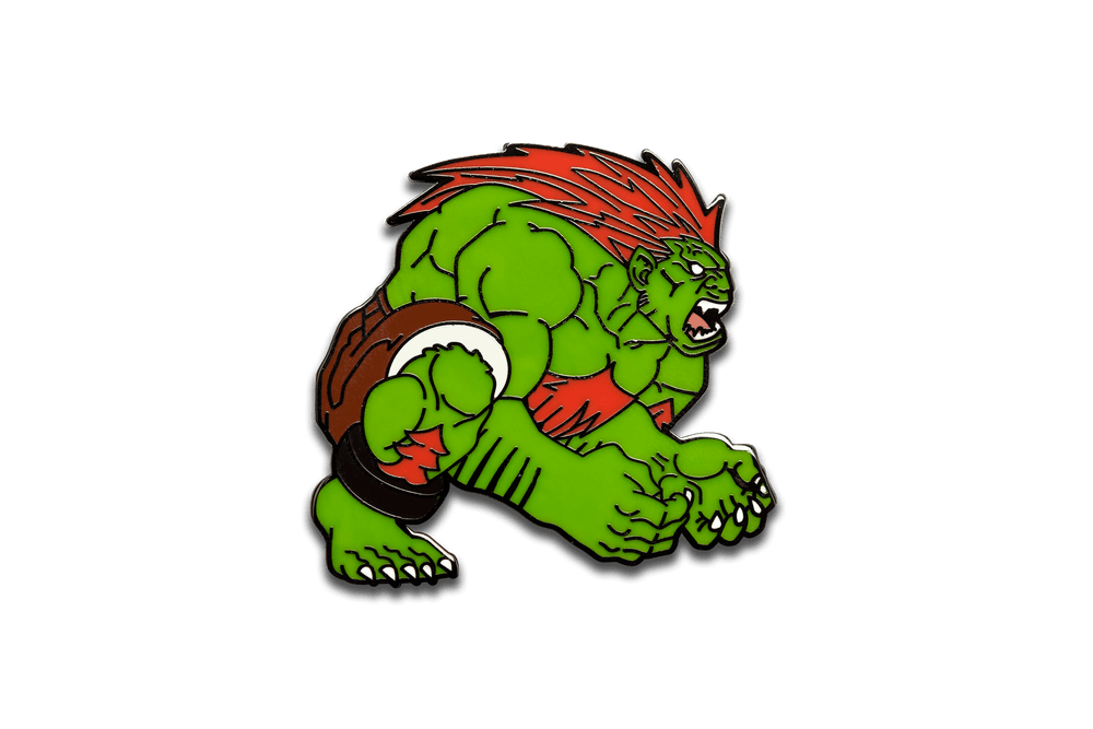 Street Fighter - Blanka - Pinfinity - Augmented Reality Collectible Pins