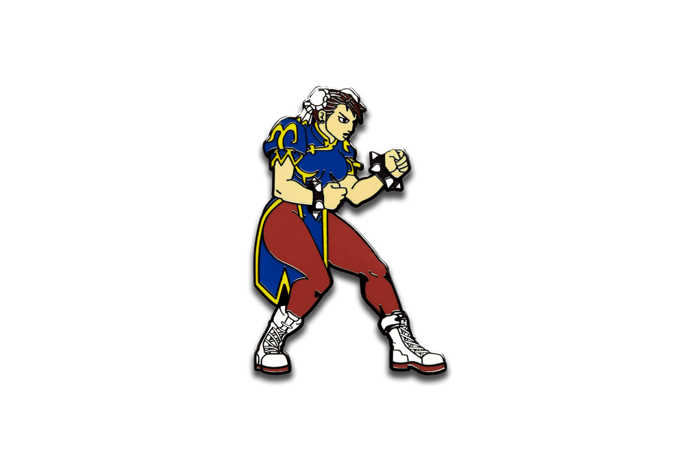 Street Fighter - Chun-Li - Pinfinity - Augmented Reality Collectible Pins