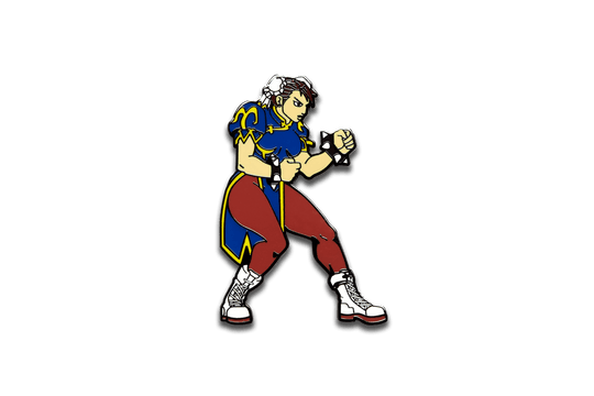 Street Fighter - Chun-Li - Pinfinity - Augmented Reality Collectible Pins