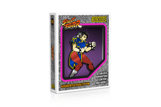 Street Fighter - Chun-Li - Pinfinity - Augmented Reality Collectible Pins