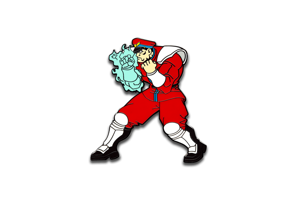 Street Fighter - M. Bison - Pinfinity - Augmented Reality Collectible Pins