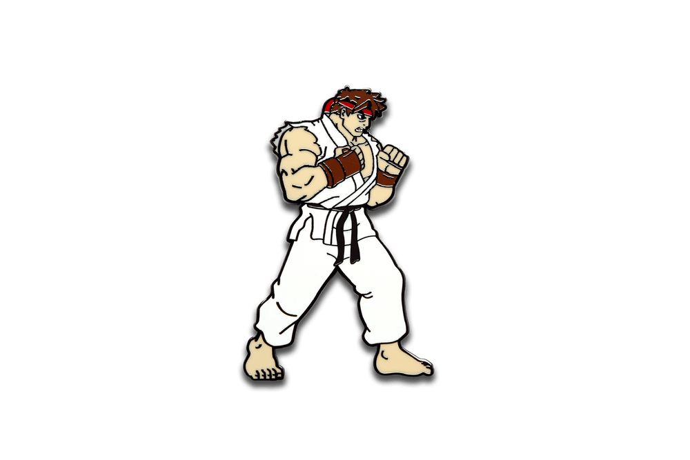 Street Fighter - Ryu - Pinfinity - Augmented Reality Collectible Pins