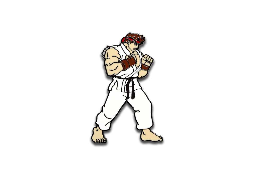 Street Fighter - Ryu – Pinfinity - Augmented Reality Collectible Pins