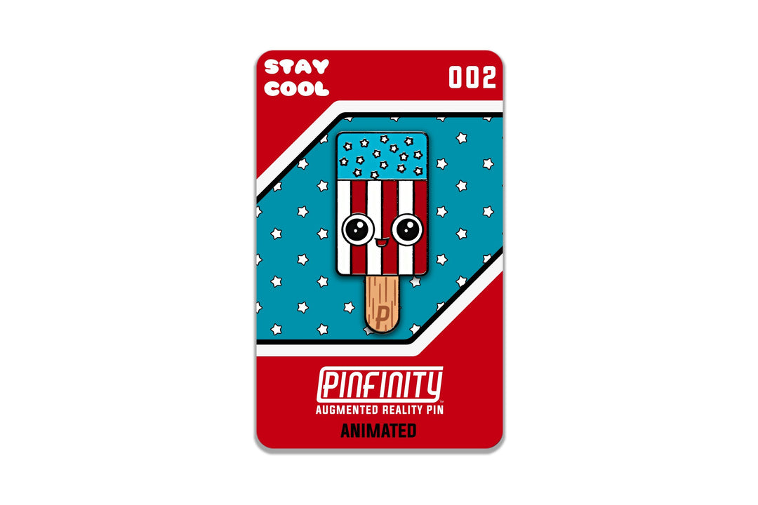 Summer Series - Patriotic Pop - Pinfinity - Augmented Reality Collectible Pins